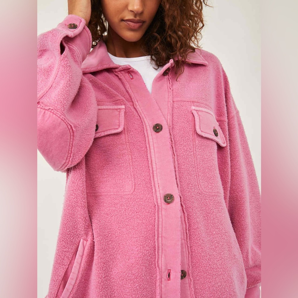 Free People Pink Jacket
